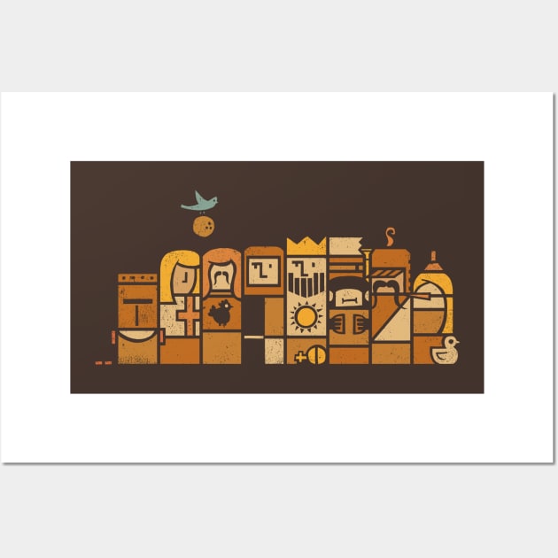 Minimal Quest Wall Art by kg07_shirts